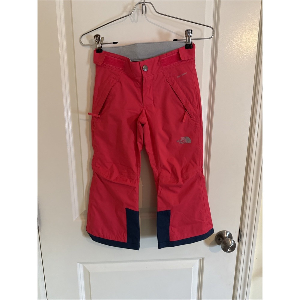 North Face Girl Snow Pant DryVent Pink Size XXS 5 EZ Grow
